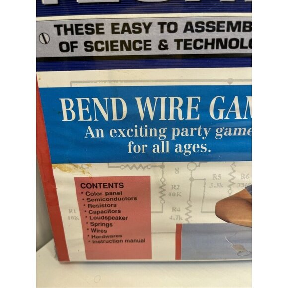 UNBUILT Electronic science project kit BEND WIRE party game show skill test toy - Picture 4 of 16